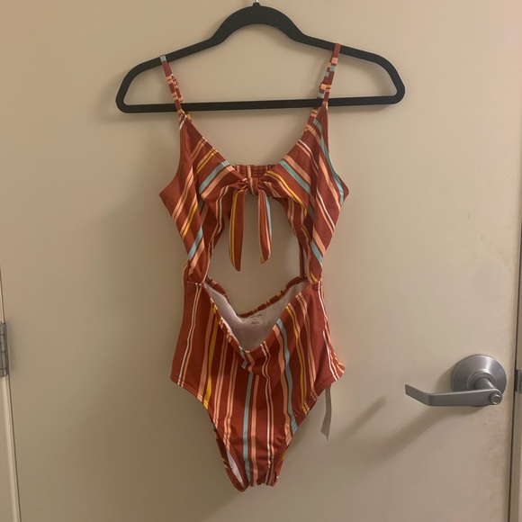 Urban Outfitters Other - Out From Under tie-front one piece swimsuit